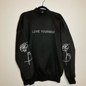 BTS Pullover Size Large Love Yourself